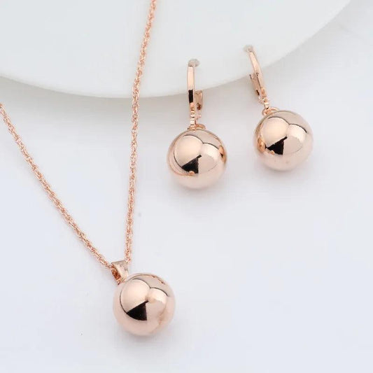 Esfera - Rose Gold Spherical Elegance Set - Sereni Femme