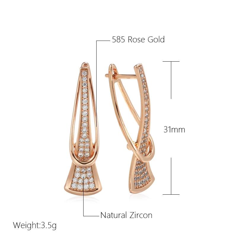 Kinel Rose - Dream Gold Earrings - Sereni Femme