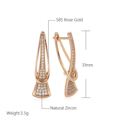 Kinel Rose - Dream Gold Earrings - Sereni Femme